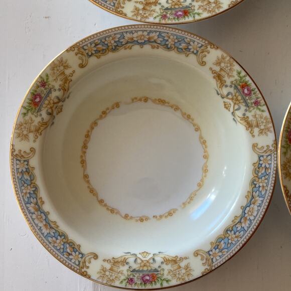 Vintage Noritake RO2 Pattern Dessert Bowls, Set of 4 - Picture 6 of 9